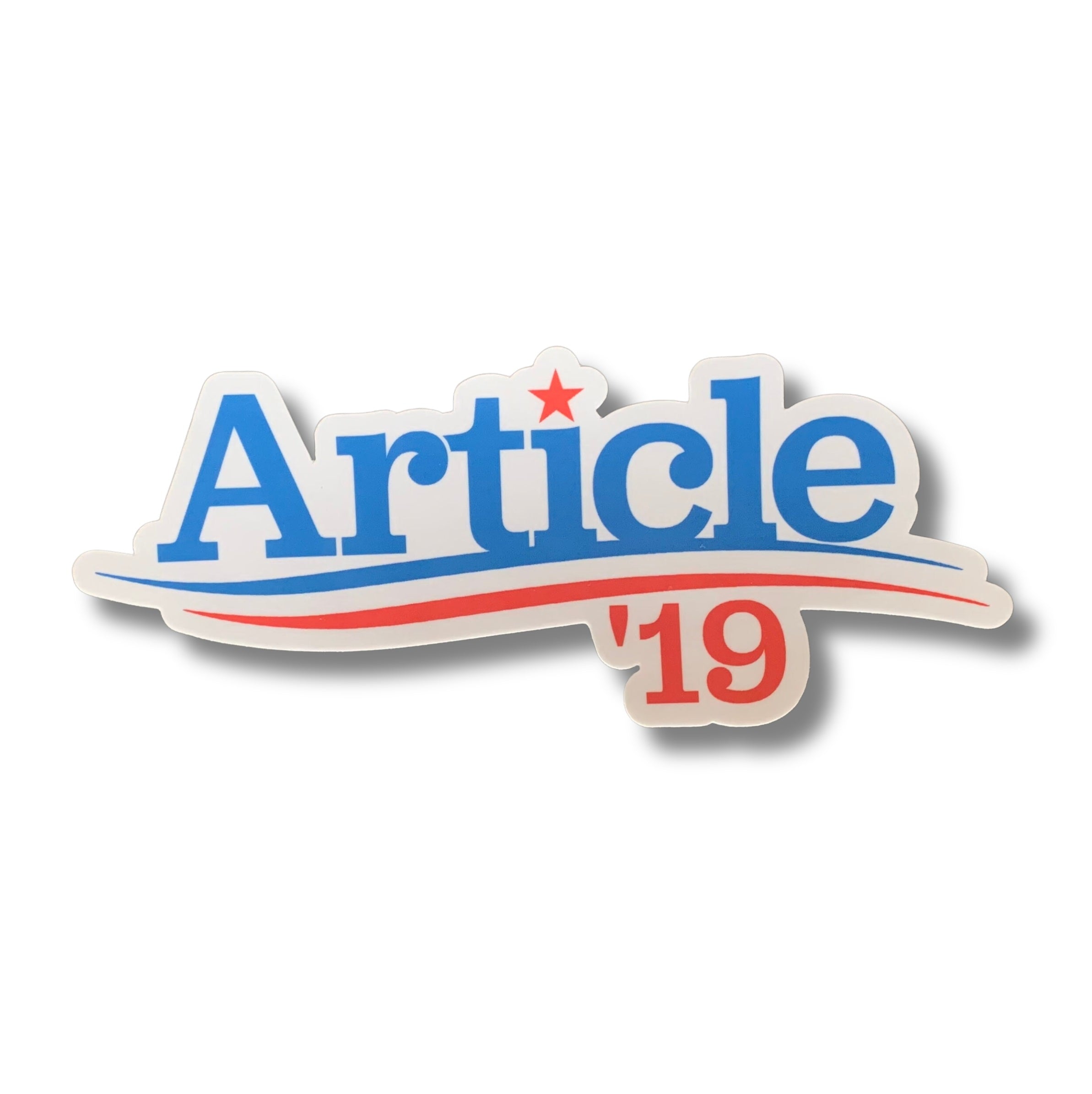 Article 19 Bumper Sticker