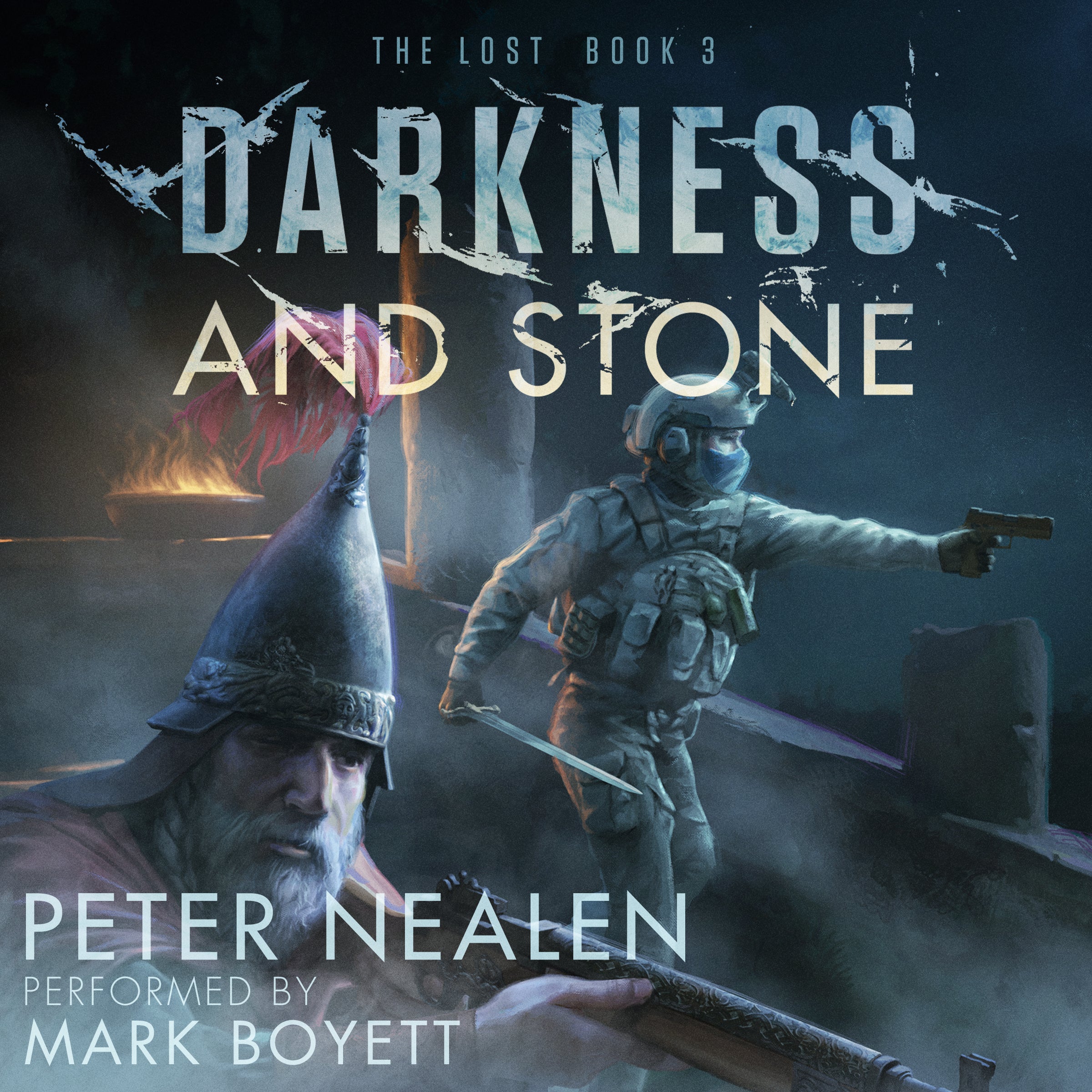 Darkness and Stone (The Lost, Book 3) Audiobook