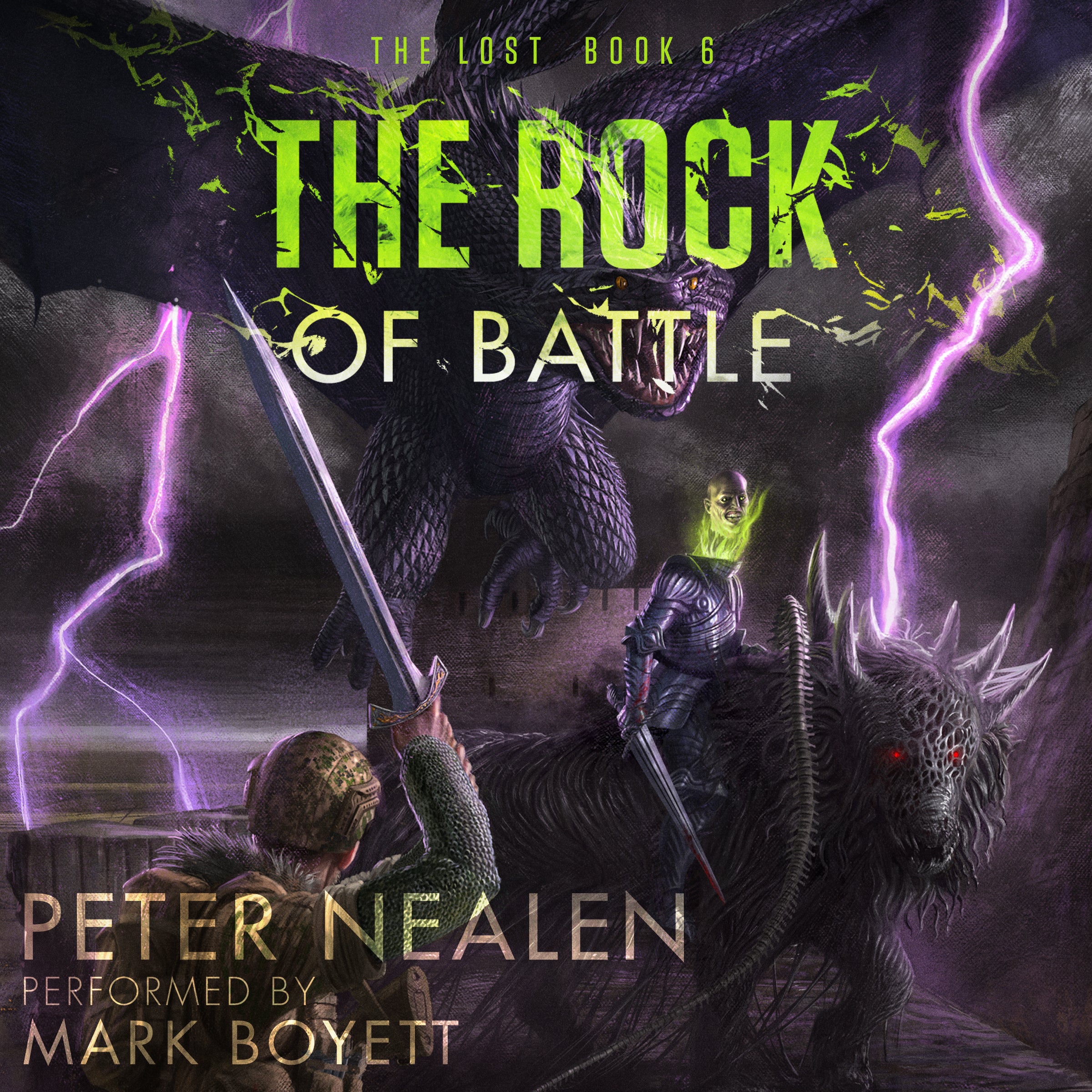 The Rock of Battle (The Lost, Book 6) Audiobook