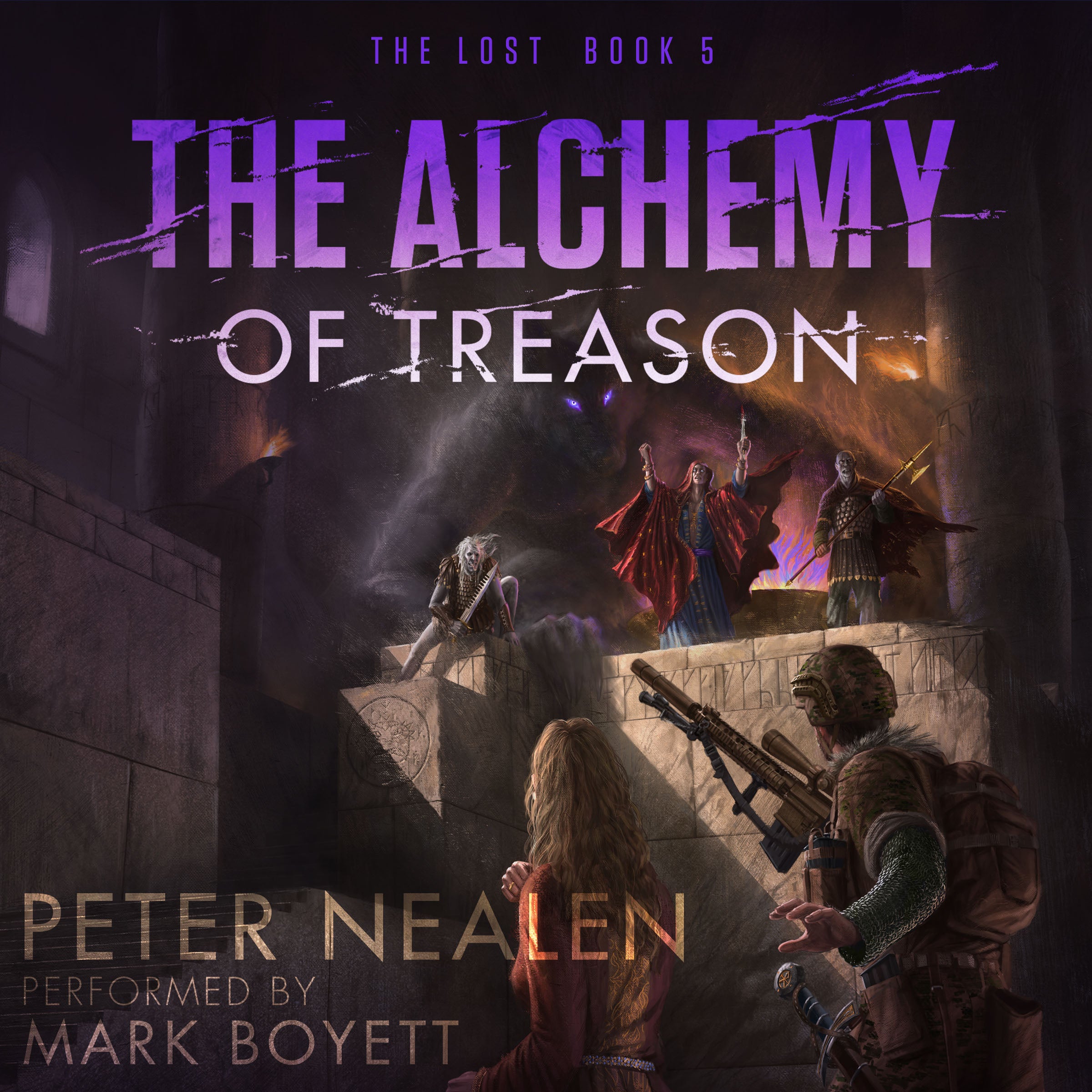 The Alchemy of Treason Audiobook (The Lost, Book 5)