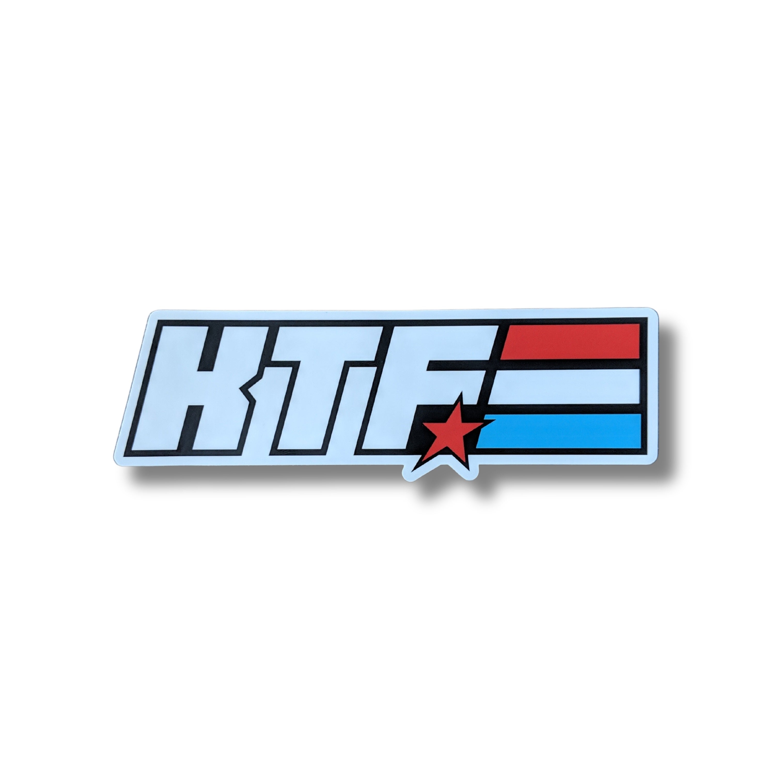 KTF™ 80's Retro Bumper Sticker